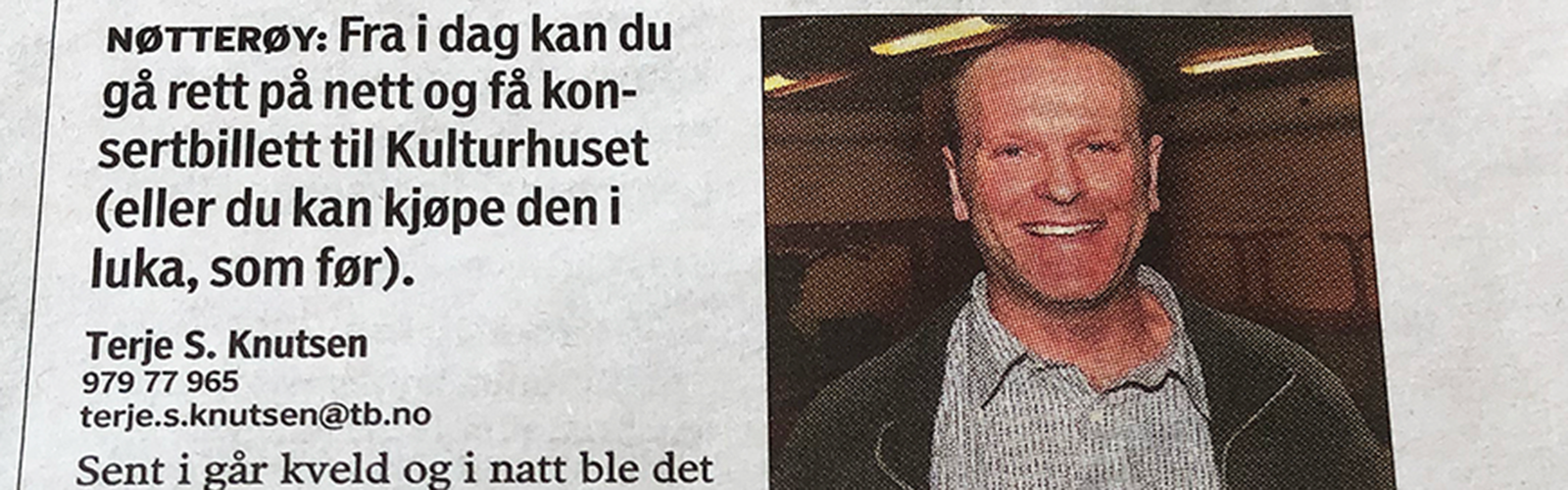 KULTURBILLETT RETT PÅ NETT
